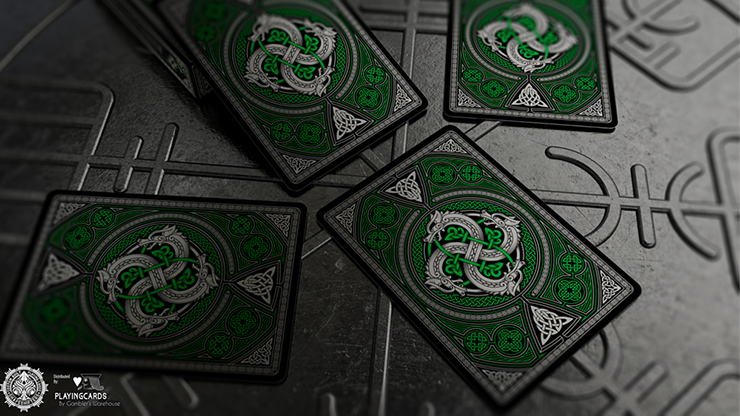 Valhalla Viking Emerald or Sapphire (Standard) Playing Cards - Image 6