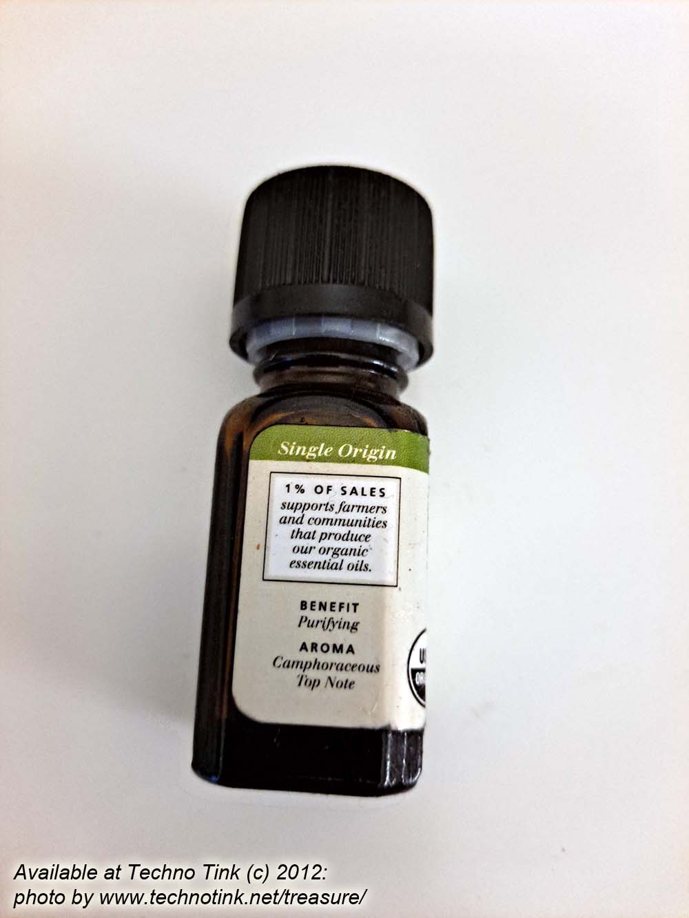 Oregano Essential Oil, Organic - Aura Cacia, .25 fl oz - Image 4
