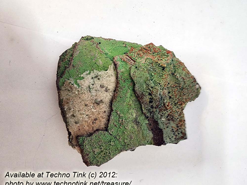 Medium Conichalcite Crystal Matrix 4.5x4x1 from Mexico - Image 3