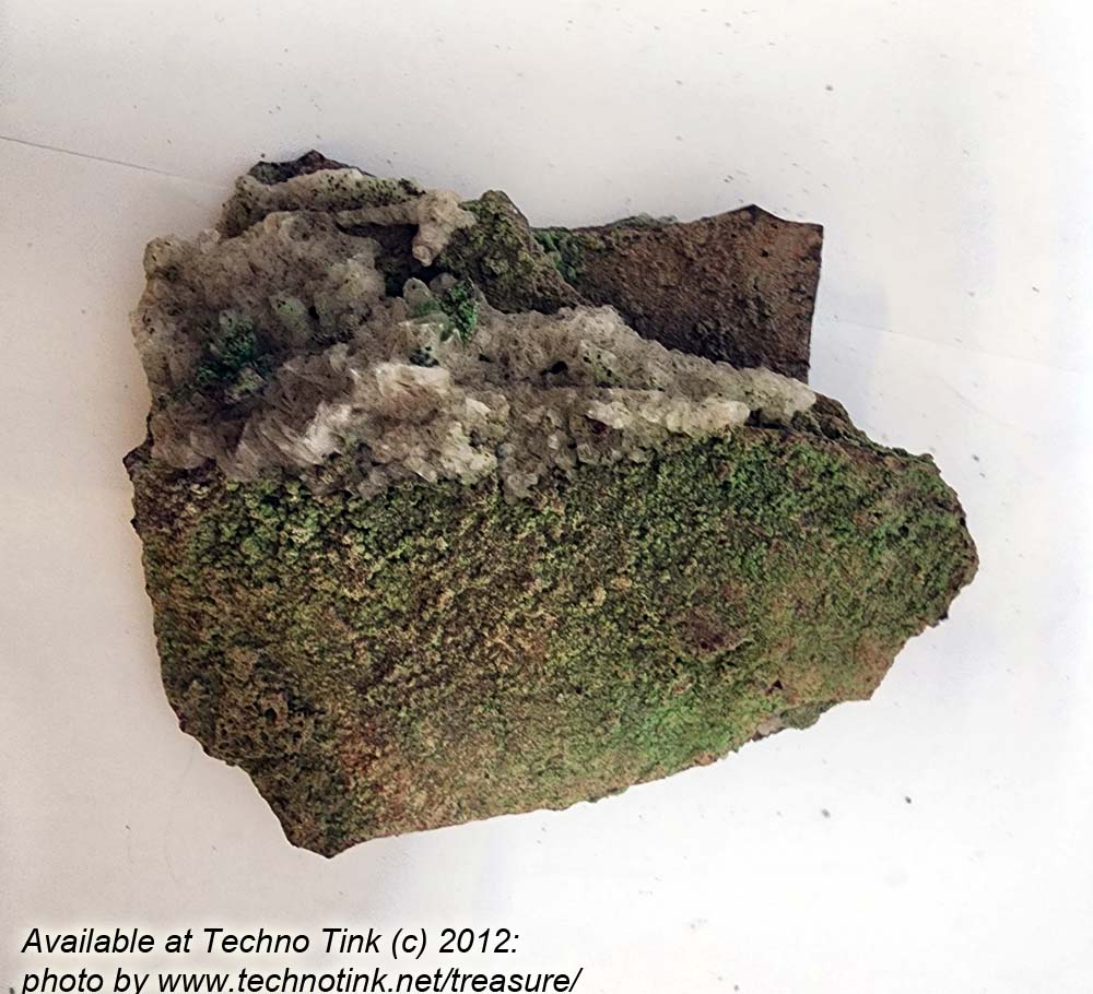 Medium Conichalcite Crystal Matrix 4.5x4x1 from Mexico - Image 7