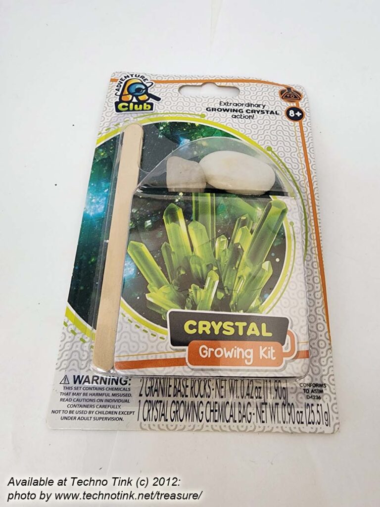 Adventure Club Crystal Growing Kit Green