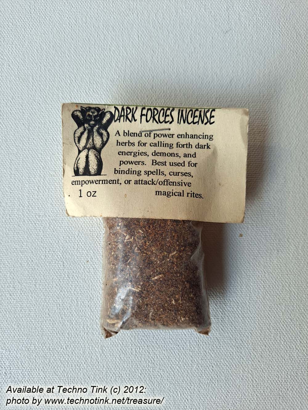Dark Forces Raw Incense - 1 ounce - Image 4