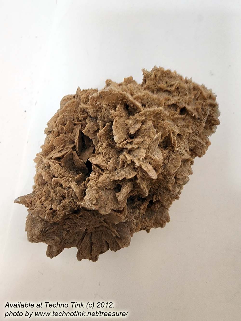 Desert Rose gypsum - Large chunk raw from Roswell New Mexico 4x3x3 - Image 3