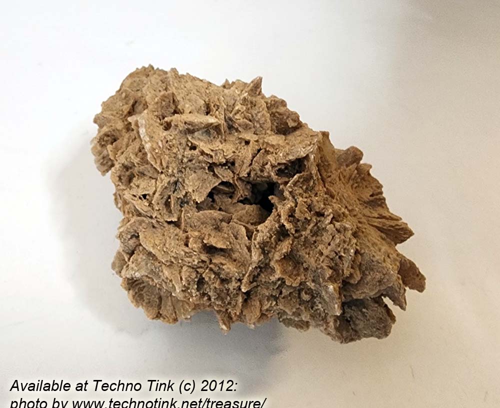 Desert Rose gypsum - Large chunk raw from Roswell New Mexico 4x3x3 - Image 5
