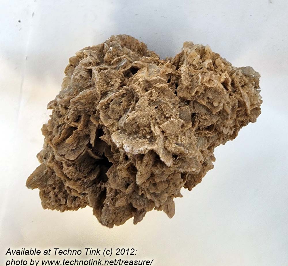 Desert Rose gypsum - Large chunk raw from Roswell New Mexico 4x3x3 - Image 6