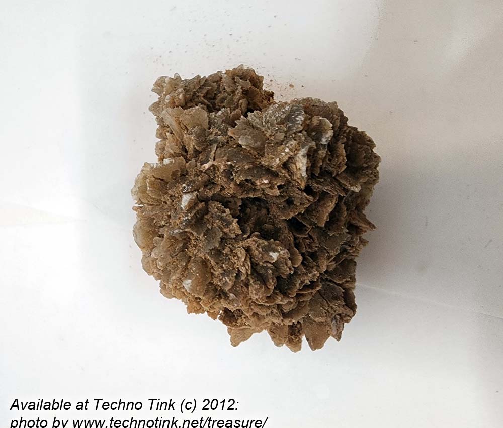 Desert Rose gypsum - Large chunk raw from Roswell New Mexico 4x3x3 - Image 7