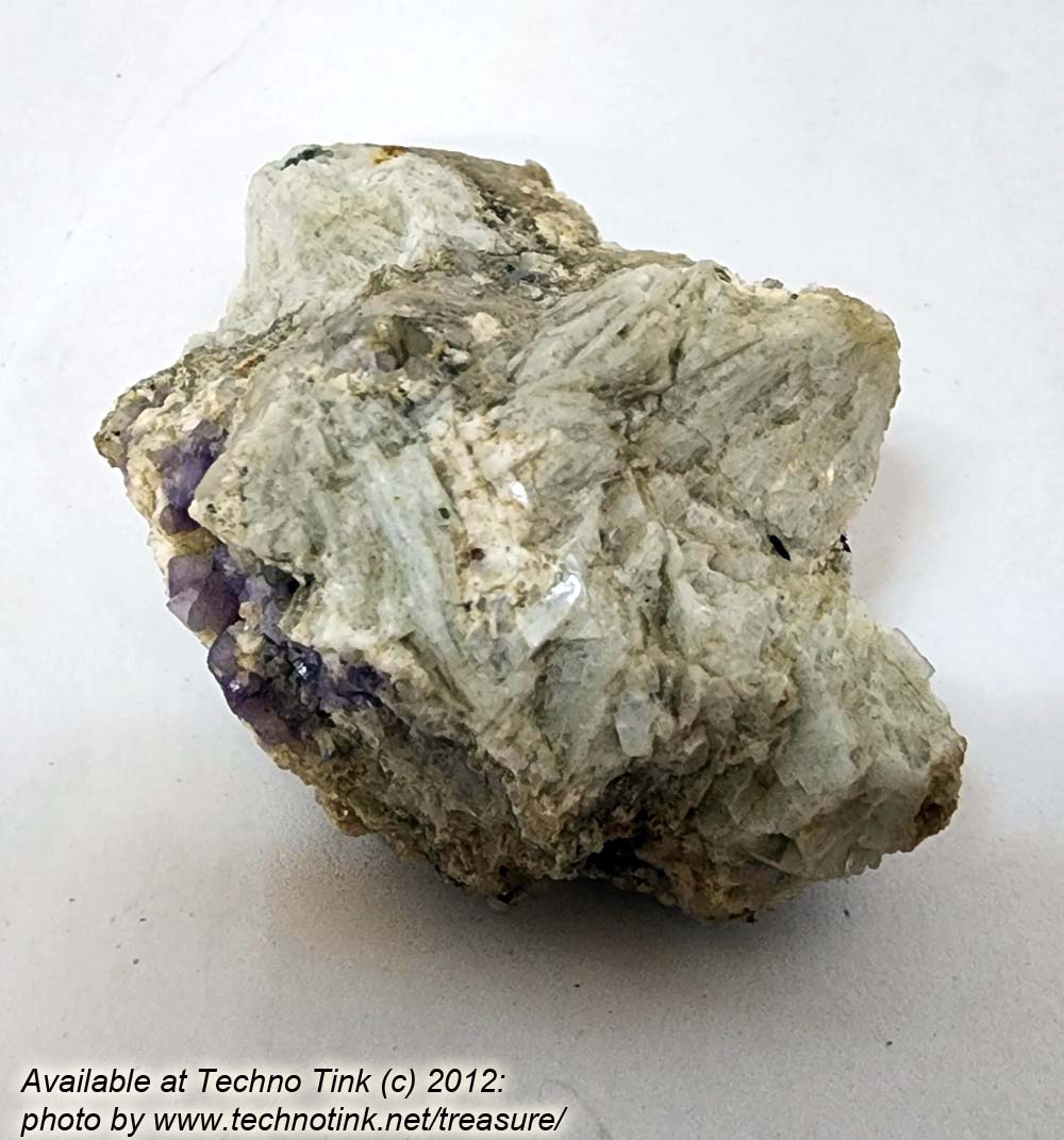 Small Fluorapatite Crystals and Quartz? approx 3"x2"x1" - Image 7