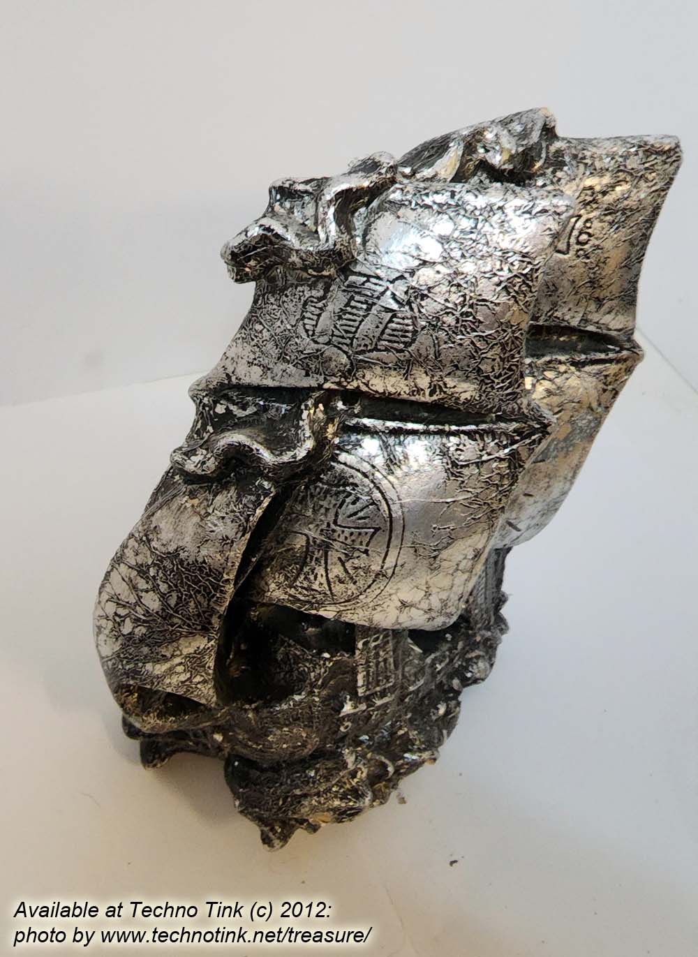 Foil Wrapped Plaster Statue of Historic Spanish Sailing Ship - Image 4