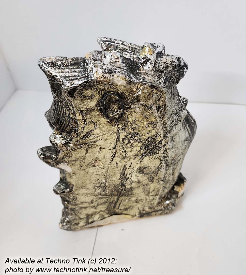 Foil Wrapped Plaster Statue of Historic Spanish Sailing Ship - Image 5