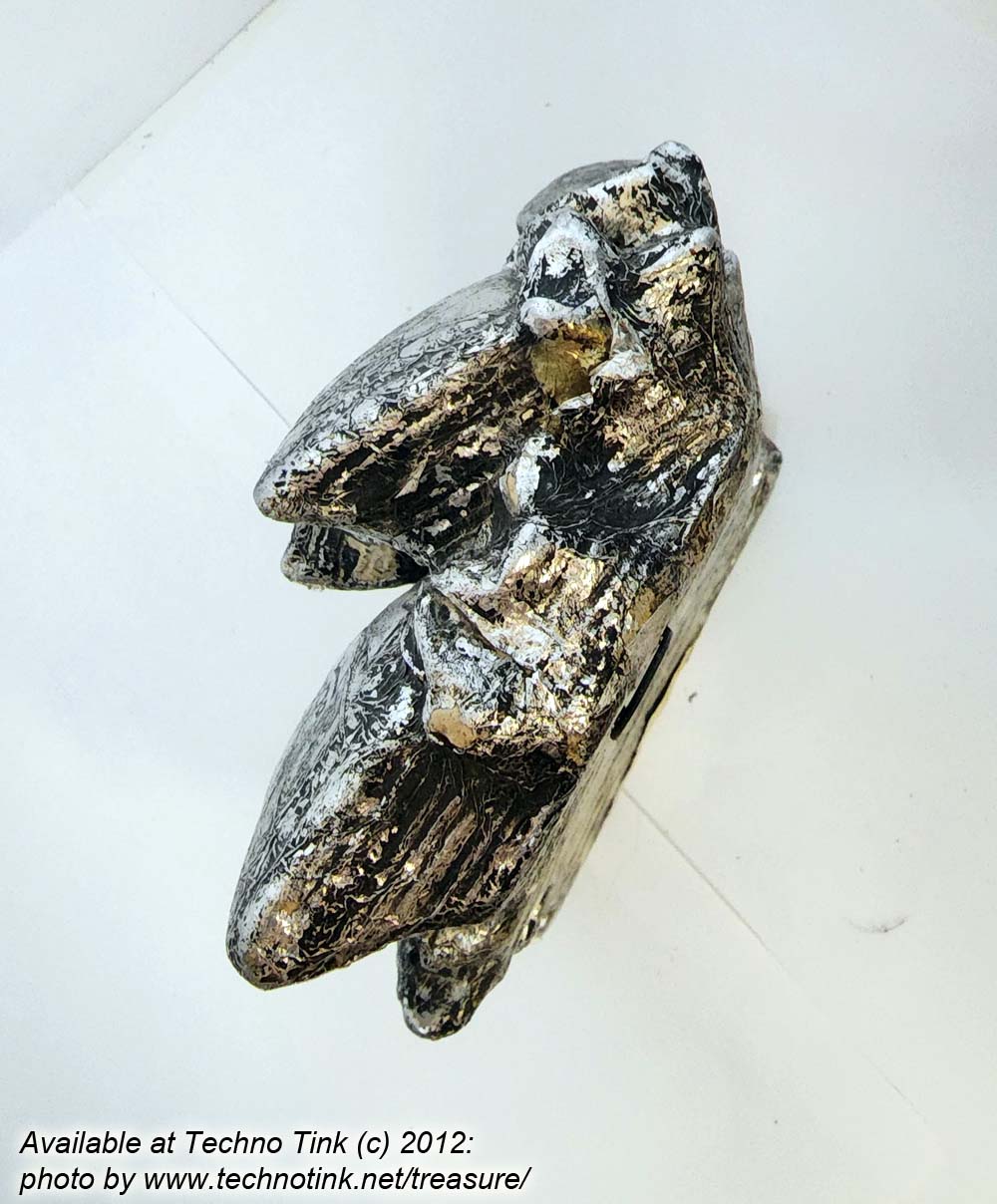 Foil Wrapped Plaster Statue of Historic Spanish Sailing Ship - Image 7
