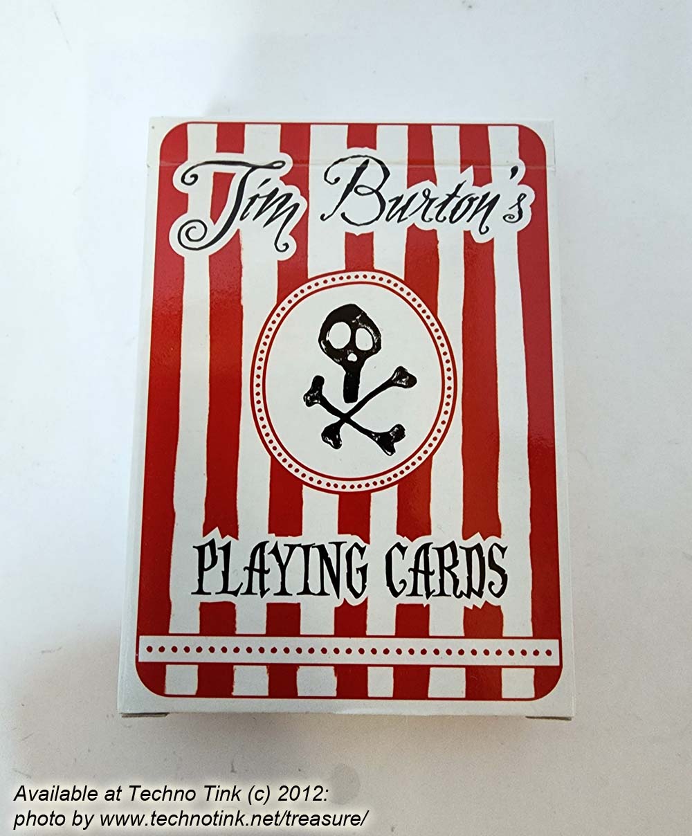 Tim Burton Playing Cards (USED: VERY GOOD) - Image 2