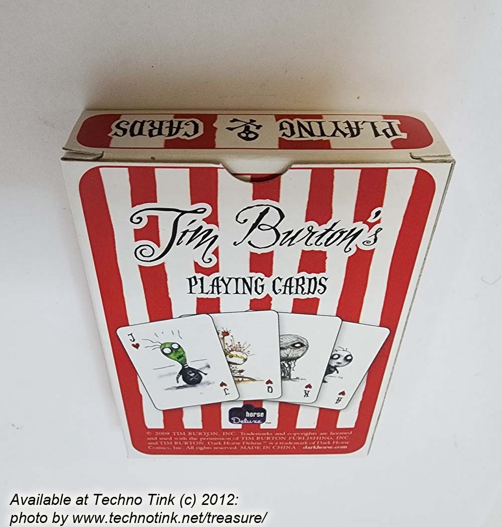 Tim Burton Playing Cards (USED: VERY GOOD) - Image 6