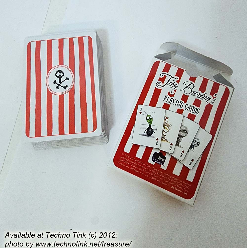 Tim Burton Playing Cards (USED: VERY GOOD) - Image 8