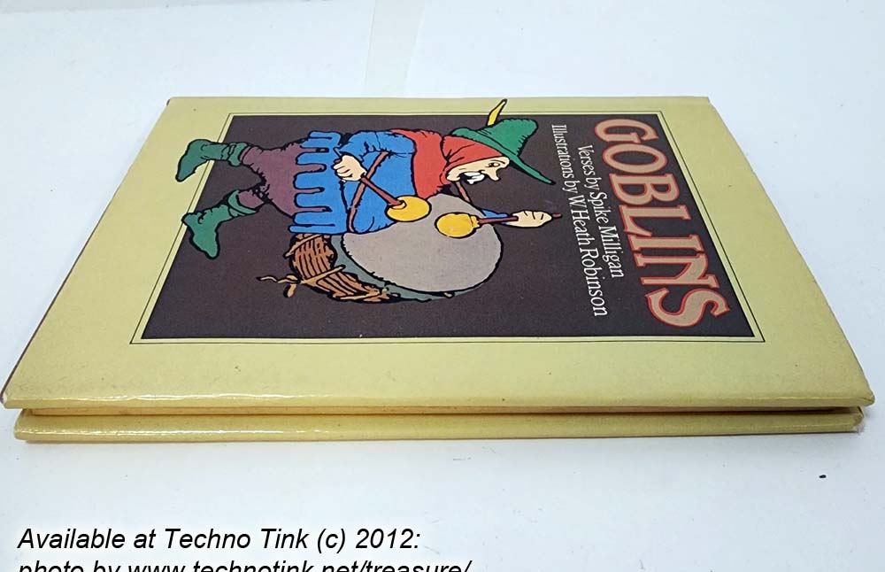 Goblins: verses by Spike Milligan, Illustrations by W Heath Robinson (Hardcover Minibook 1979 - Image 4