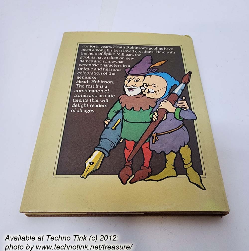 Goblins: verses by Spike Milligan, Illustrations by W Heath Robinson (Hardcover Minibook 1979 - Image 7