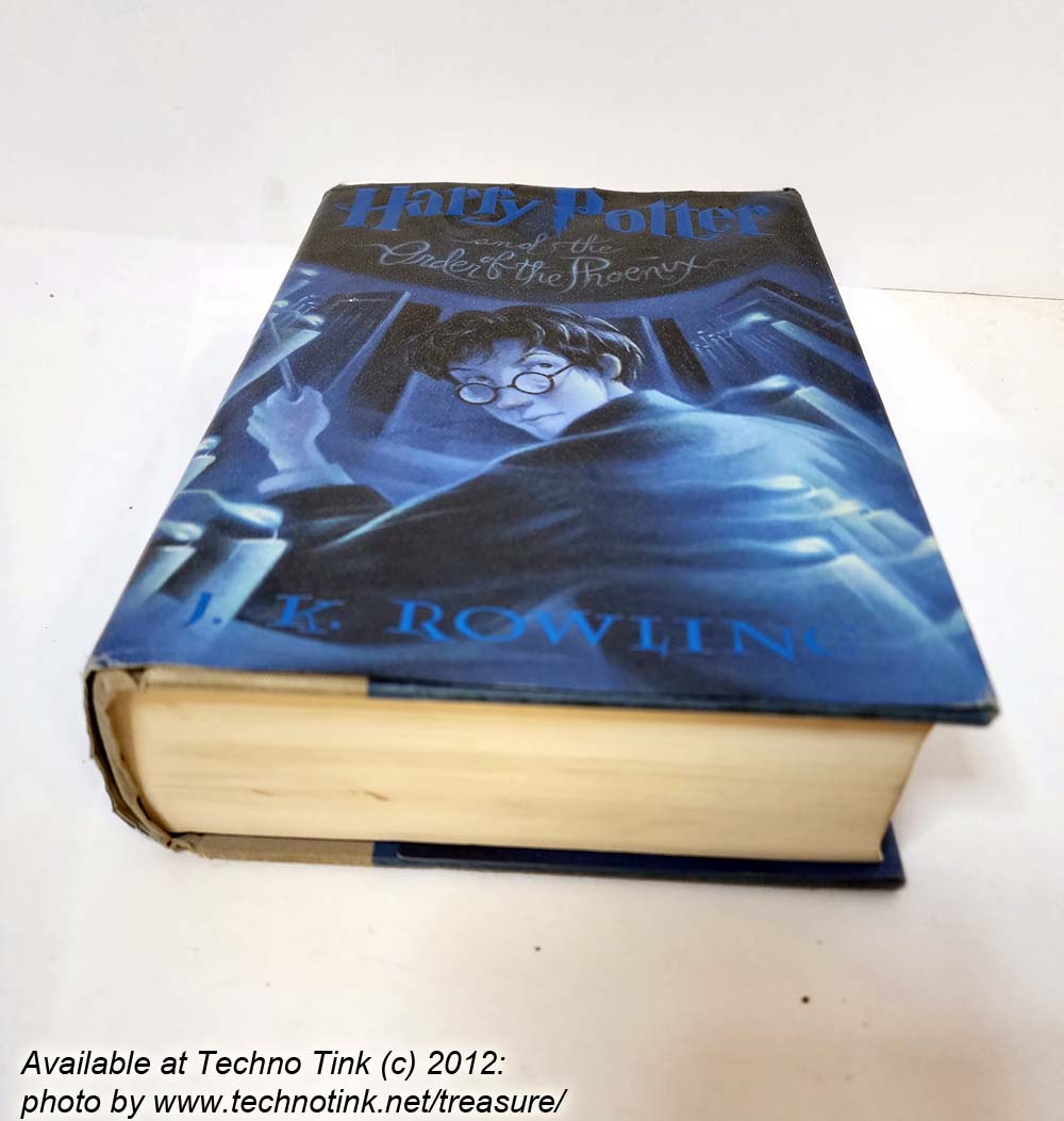 Harry Potter and the Order of the Phoenix by J.K. Rowling - Hardcover 2003 Used - Good - Image 3
