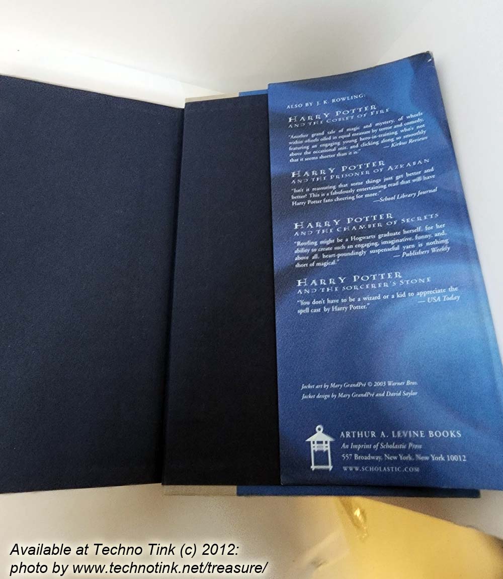 Harry Potter and the Order of the Phoenix by J.K. Rowling - Hardcover 2003 Used - Good - Image 10