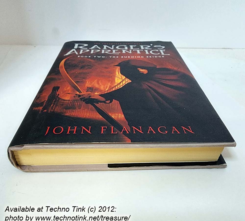 Ranger's Apprentice: Book Two: The Burning Bridge by John Flanagan (Hard Cover 2005 LIKE NEW) - Image 3