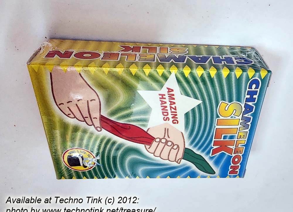 Chameleon Silk Tube + 3 nine inch silks Trick by Vincenzo Di Fatta - Image 6