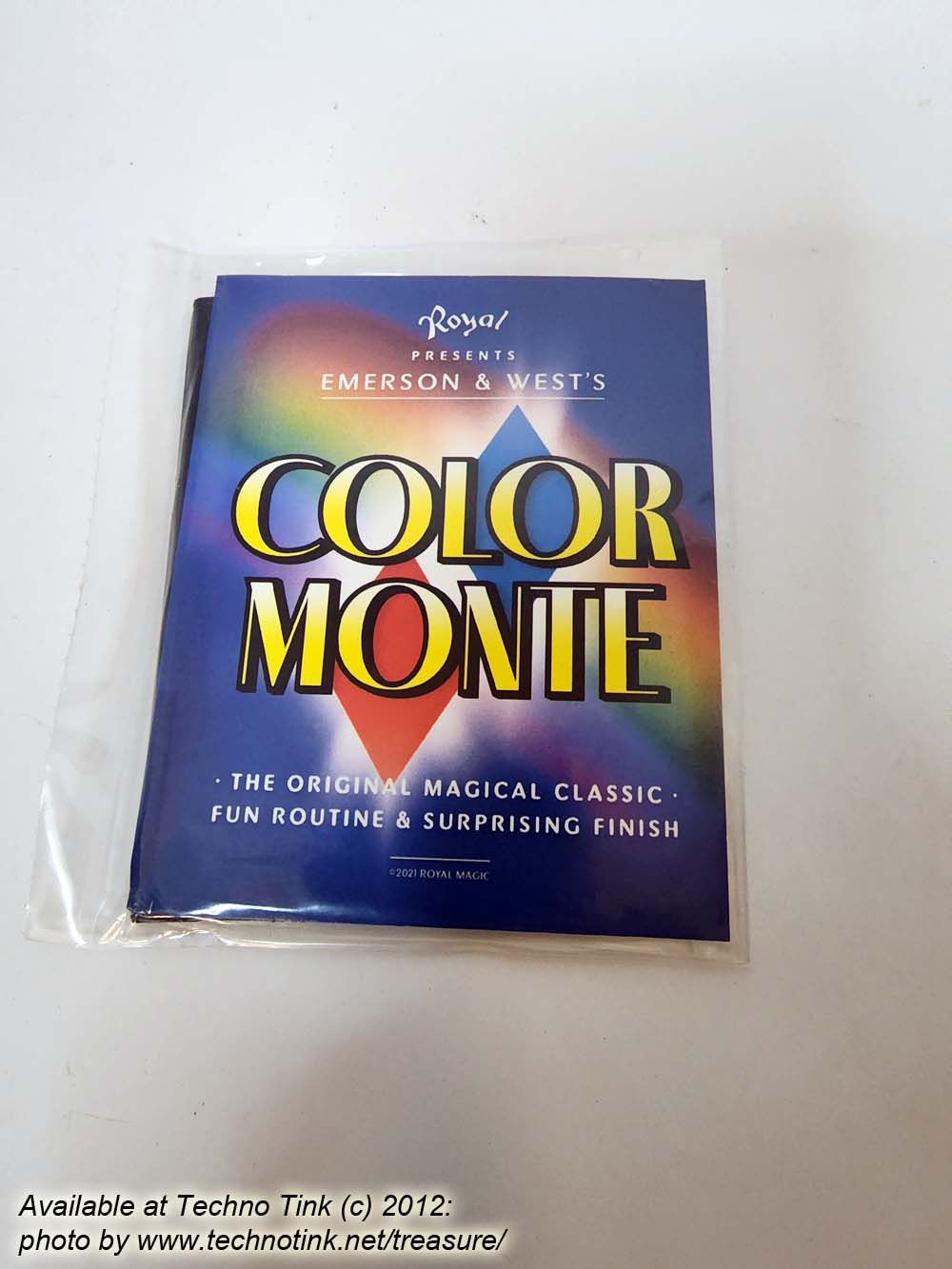 Color Monte Card Trick by Emerson & West - Original USD version - Image 3