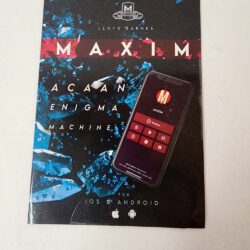Maxim Physical Copy (App & Online Instruction) by Lloyd Barnes