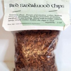 Red sandalwood Chips 1 ounce
