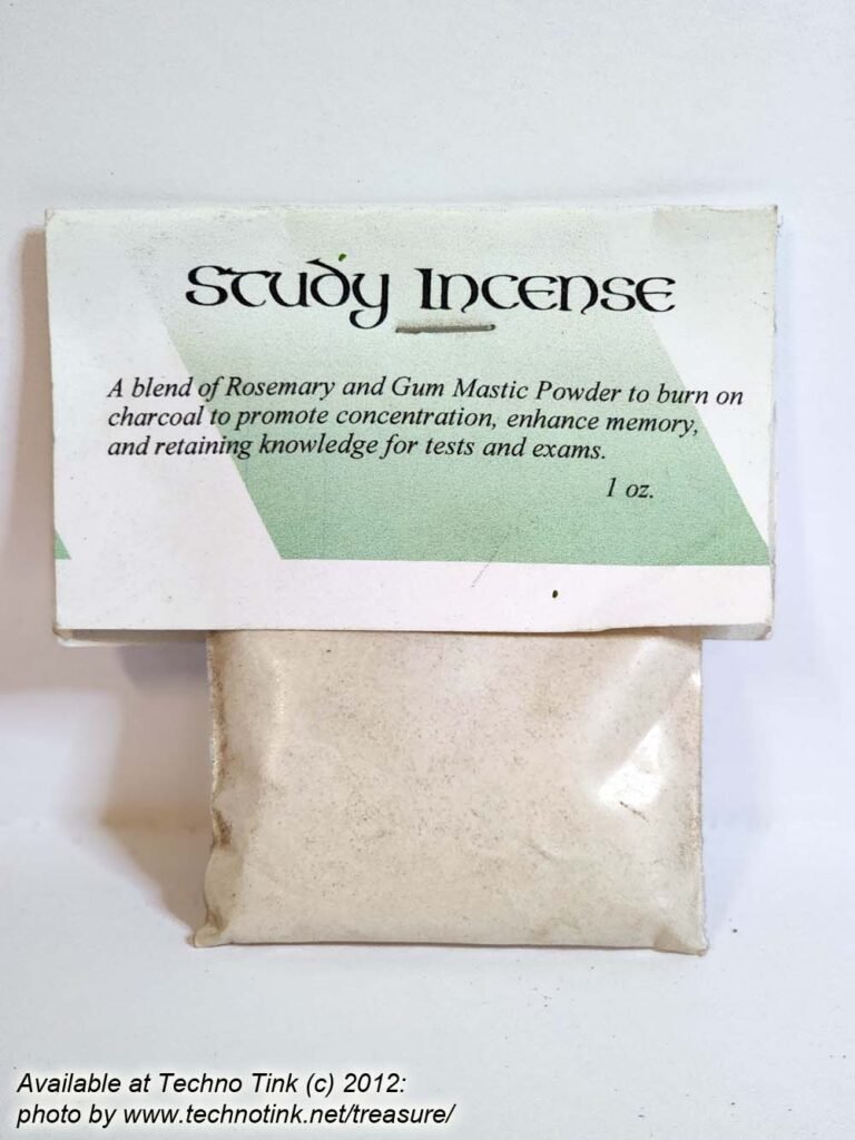 Study Incense - 1 ounce
