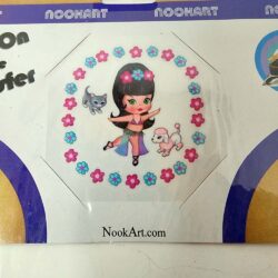 Nookart Girl Iron-on transfer
