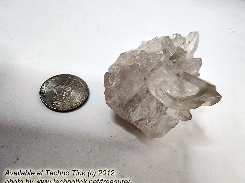 Quartz Crystal LG038 - Small-Medium Multi Point Cluster 2.5x2.5x2 - Image 4