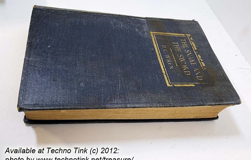 The Snake And The Sword by Percival Christopher Wren 1926 - Rare Hardcover - Image 4
