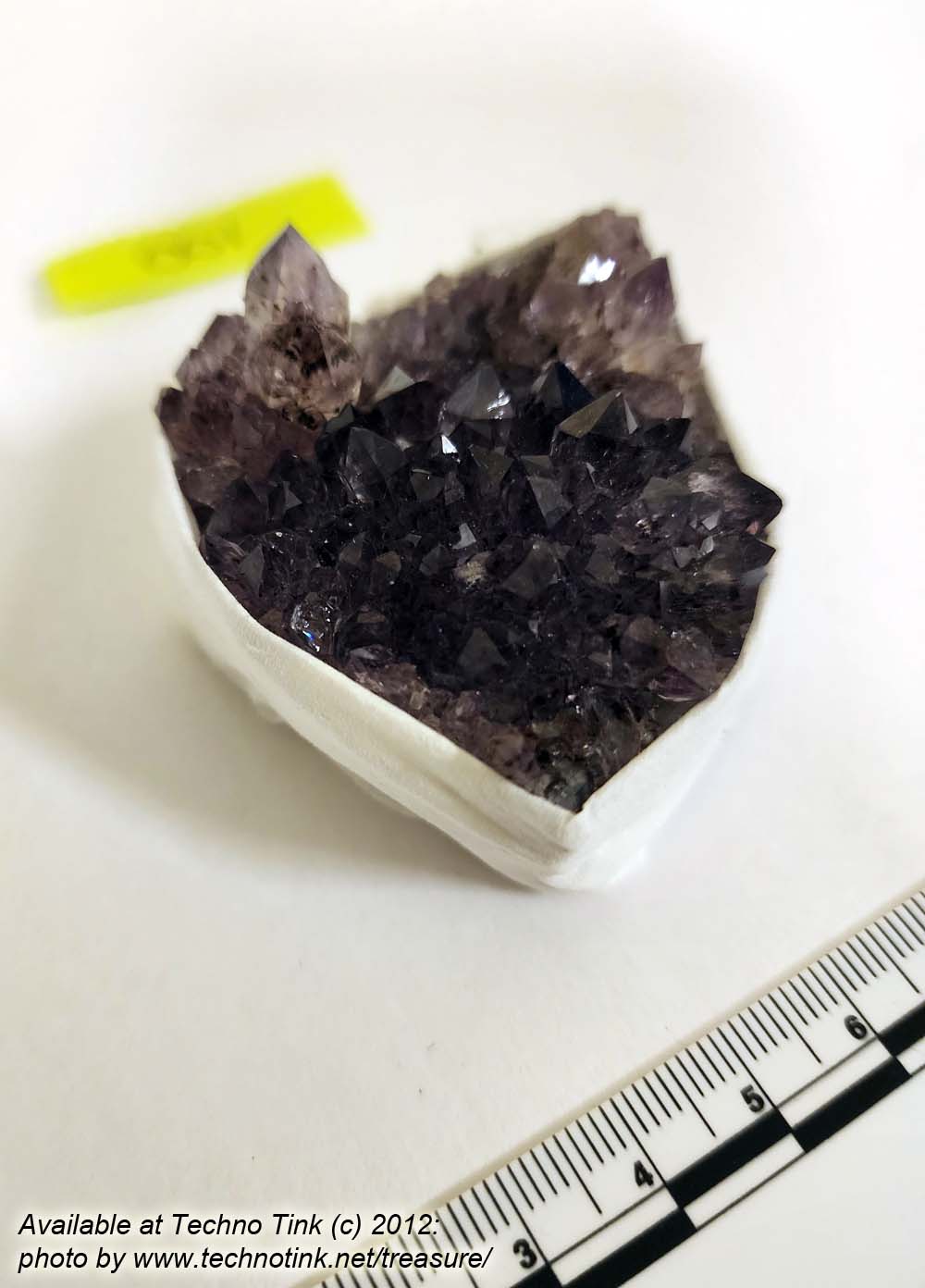 Amethyst Druzy Crystal Cluster from Brazil - Small 2.5"x2"x1.5" : 001