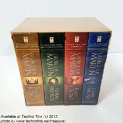 Collection of A Song of Ice and Fire by George R. R. Martin (4 paperback set 2011)