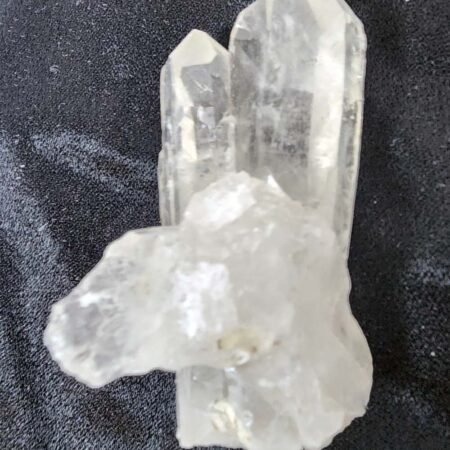 Quartz Crystal LG029 - Large Double Point Cluster  2.75x2x1.5