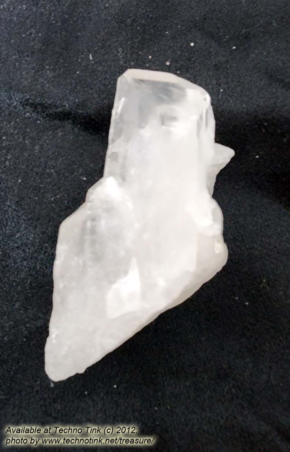 Quartz Crystal LG030 - Large Double Point Cluster 3x1.5x1 - Image 8