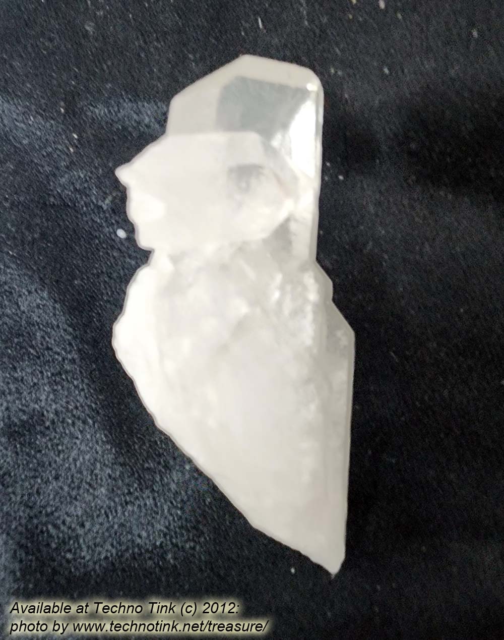 Quartz Crystal LG030 - Large Double Point Cluster 3x1.5x1 - Image 10