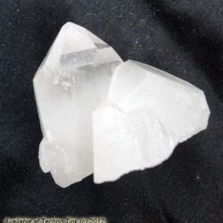 Quartz Crystal LG031 - Large Double Point Cluster 2x2x2