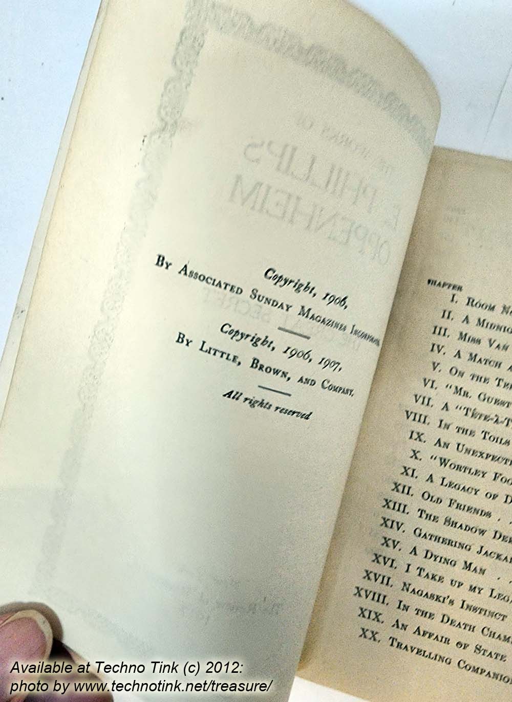The Great Secret: The Works of E. Phillips Oppenheim, 1917 Hardcover - Image 11
