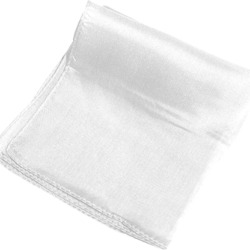Silk 6 inch (White) Magic by Gosh - Trick
