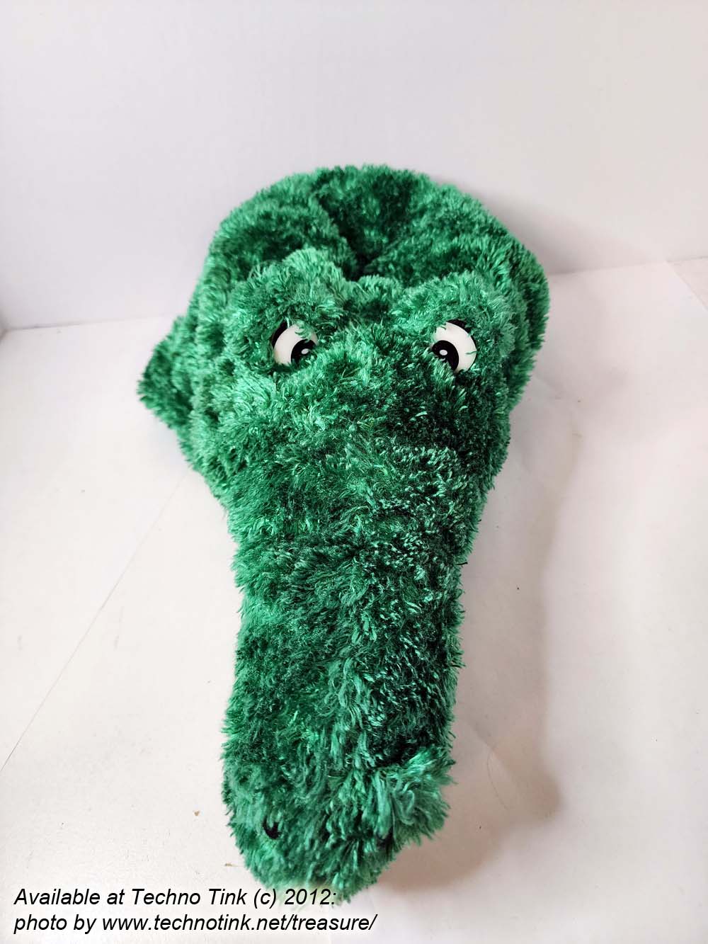 Green Alligator Chrisha Playful Plush Alligator Hat - Image 2