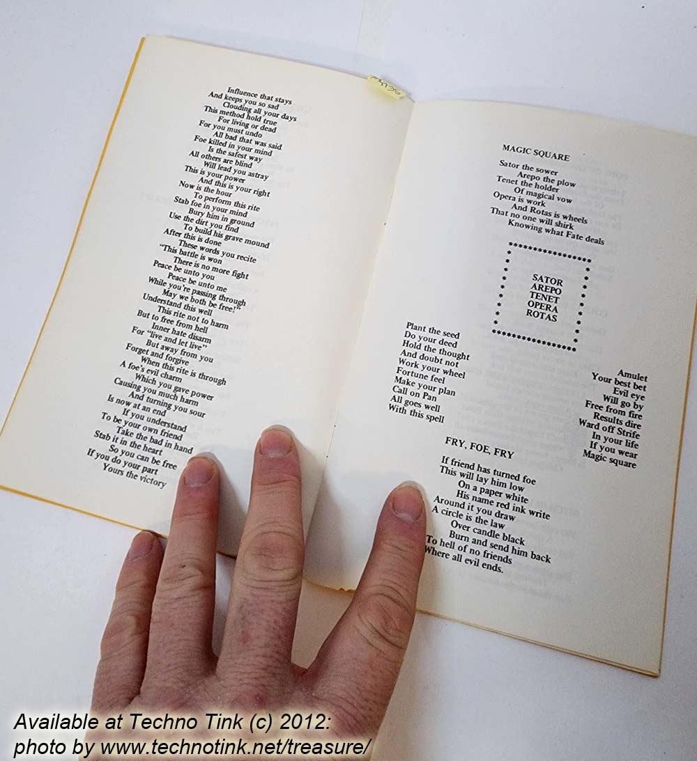 Curses in Verses by Dr Leo Louis Martello -paperback zine book 1971 - Image 7