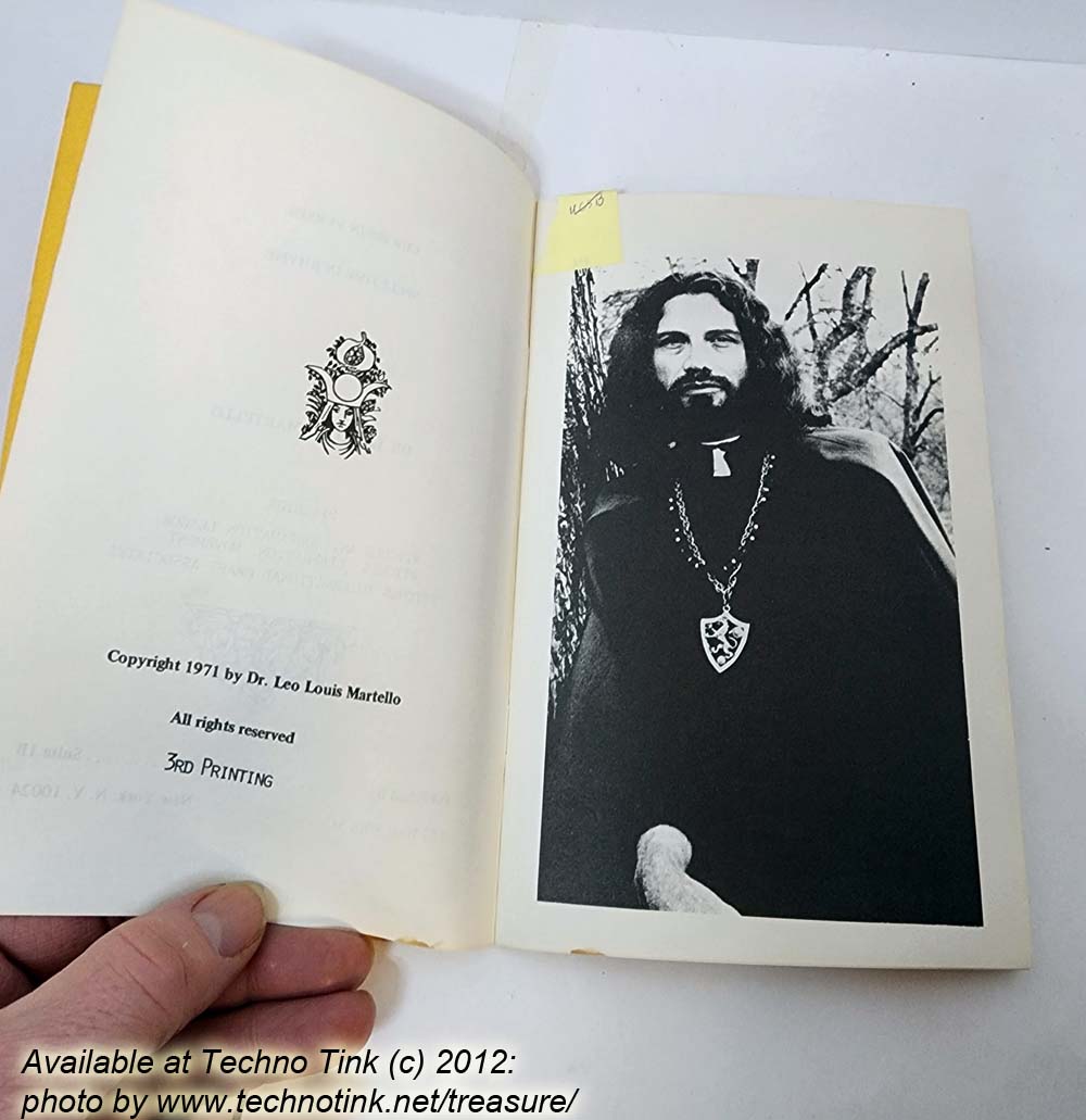 Curses in Verses by Dr Leo Louis Martello -paperback zine book 1971 - Image 9
