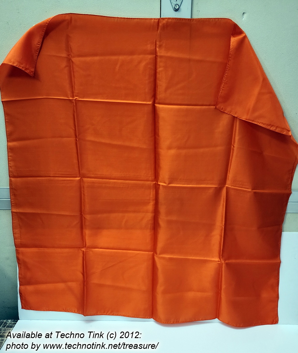 Premium Silks 36 " (Orange) by Magic by Gosh - Image 9