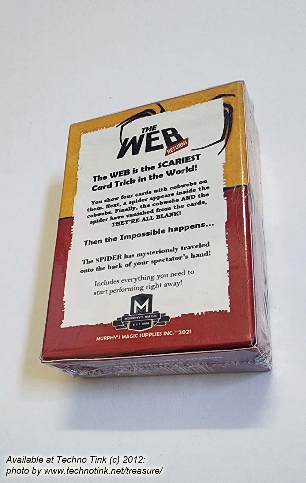 The Web Returns (Gimmicks and Online Instructions) by Murphy's Magic - Trick - Image 10