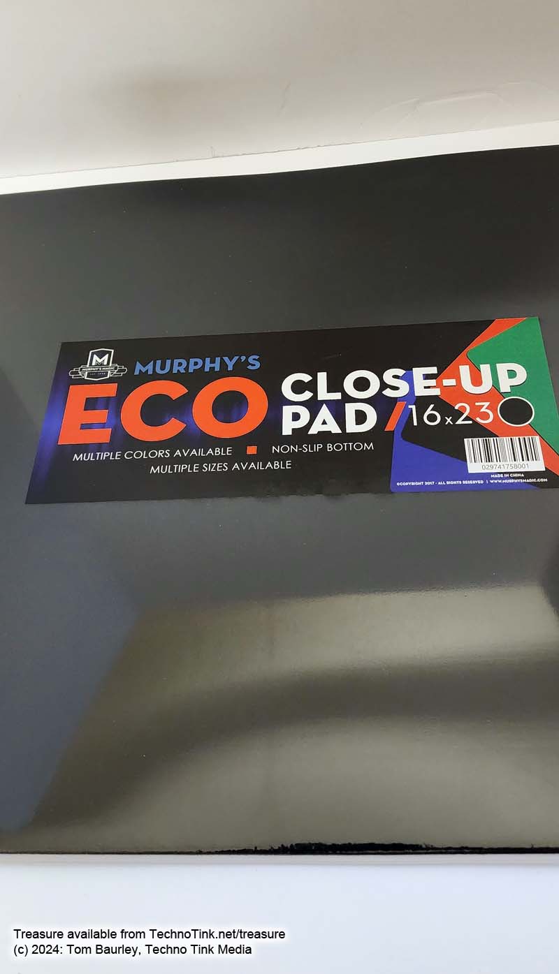 Economy Close-Up Pad 16X23 (Black) by Murphy's Magic Supplies - Trick - Image 3