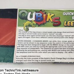 Qubik's Quick Change Bag by Lee Alex