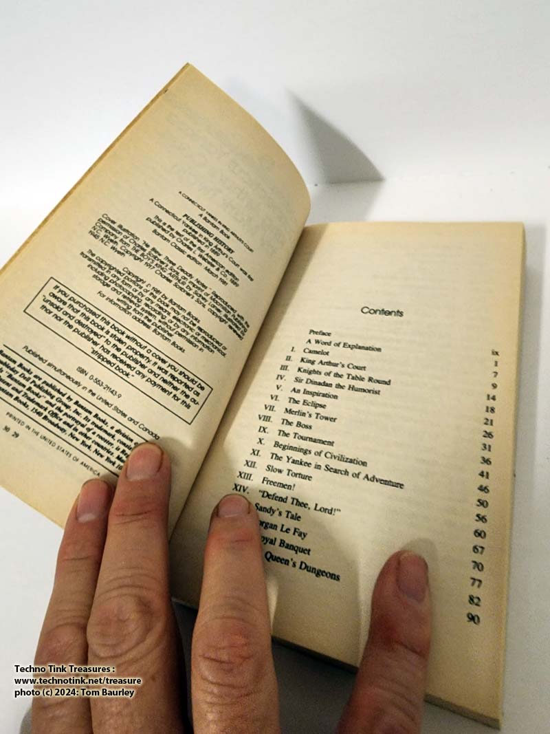 A Connecticut Yankee in King Arthur's Court by Mark Twain | Used Paperback 1981 - Image 9