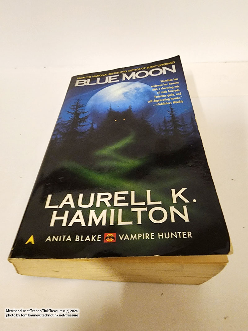 Blue Moon by Laurell K Hamilton Paperback 1998 Ace Books USED-GOOD