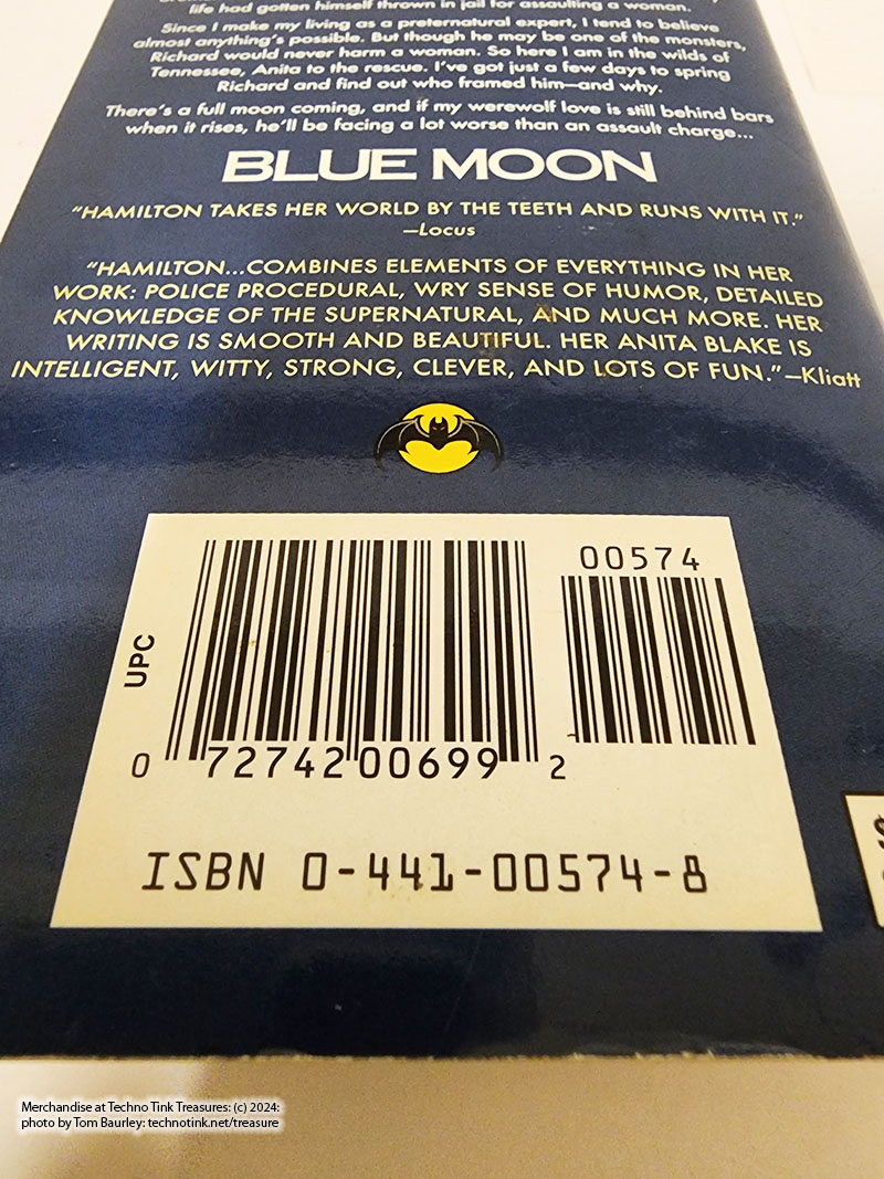 Blue Moon by Laurell K Hamilton Paperback 1998 Ace Books USED-GOOD - Image 7