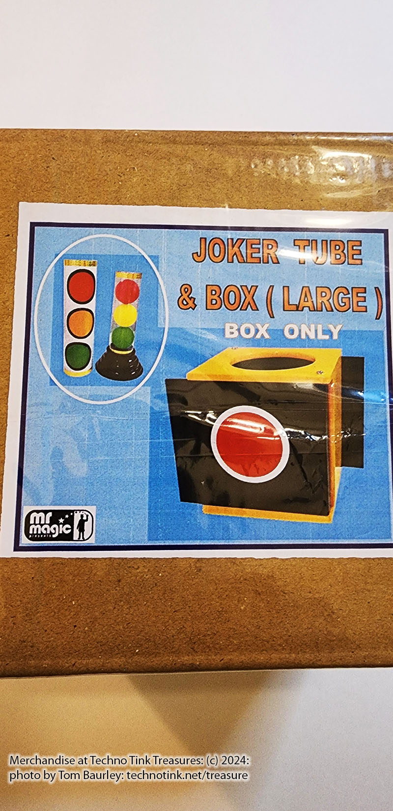 Joker Tube and Box (Large) by Mr. Magic