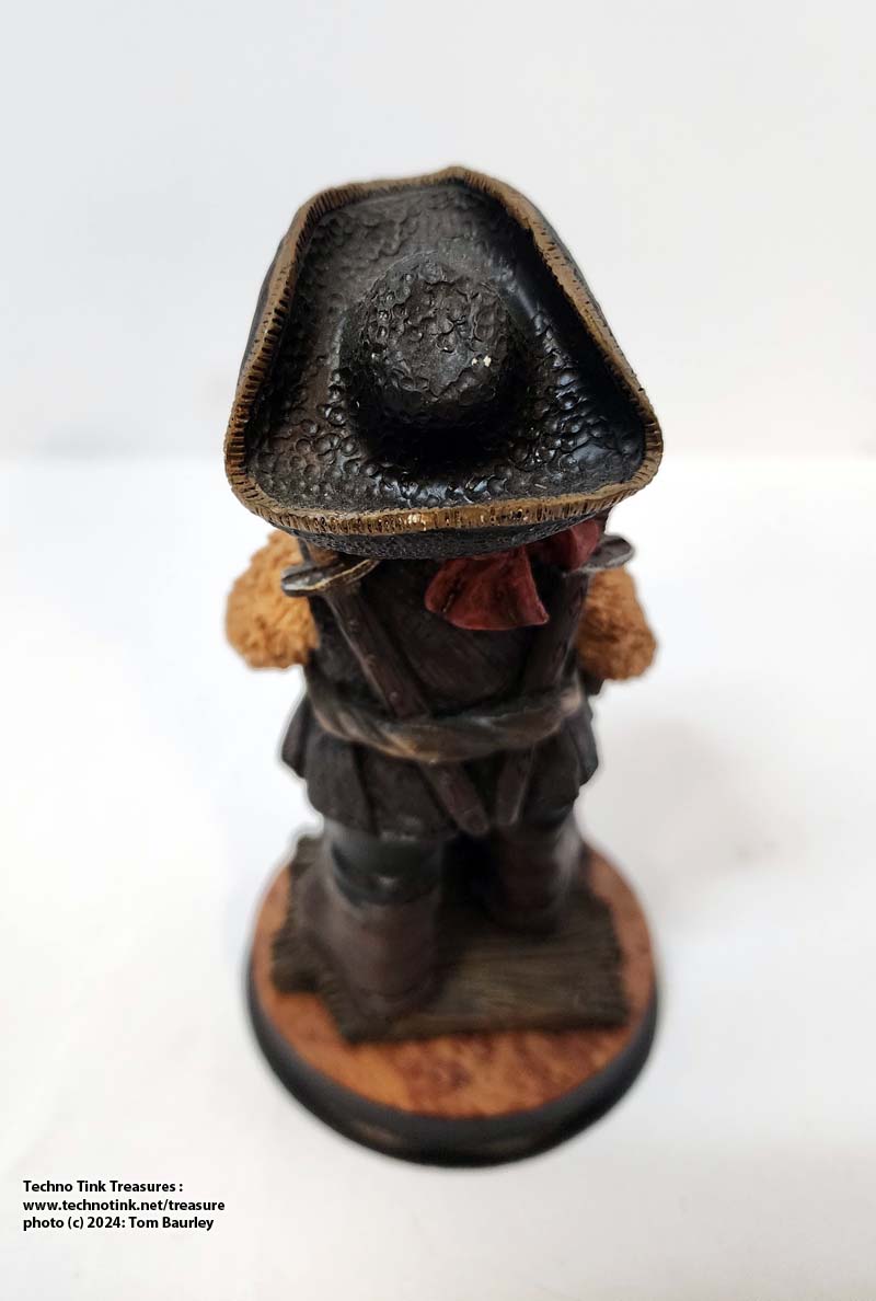 Teddy Bear Captain at Helm Figurine approx 5x3" - Image 6